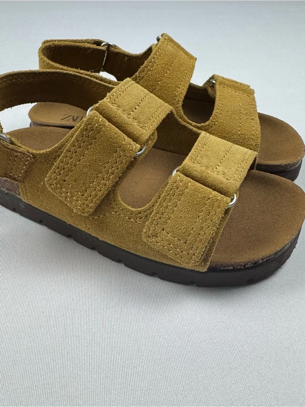 Zara‎ Faux Suede Little Boy Sandals Size 26